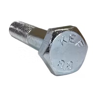 M12x80 Sexkantskruv Delgängad 8.8 FZB