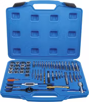 Gängverktygsats | Tum | 1/4" - 1/2" | 56 delar