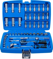 Hylsnyckelsats | 6,3 mm (1/4") | 53 delar