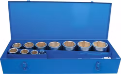 Hylsnyckel-sats | 25 mm (1") | 15 delar