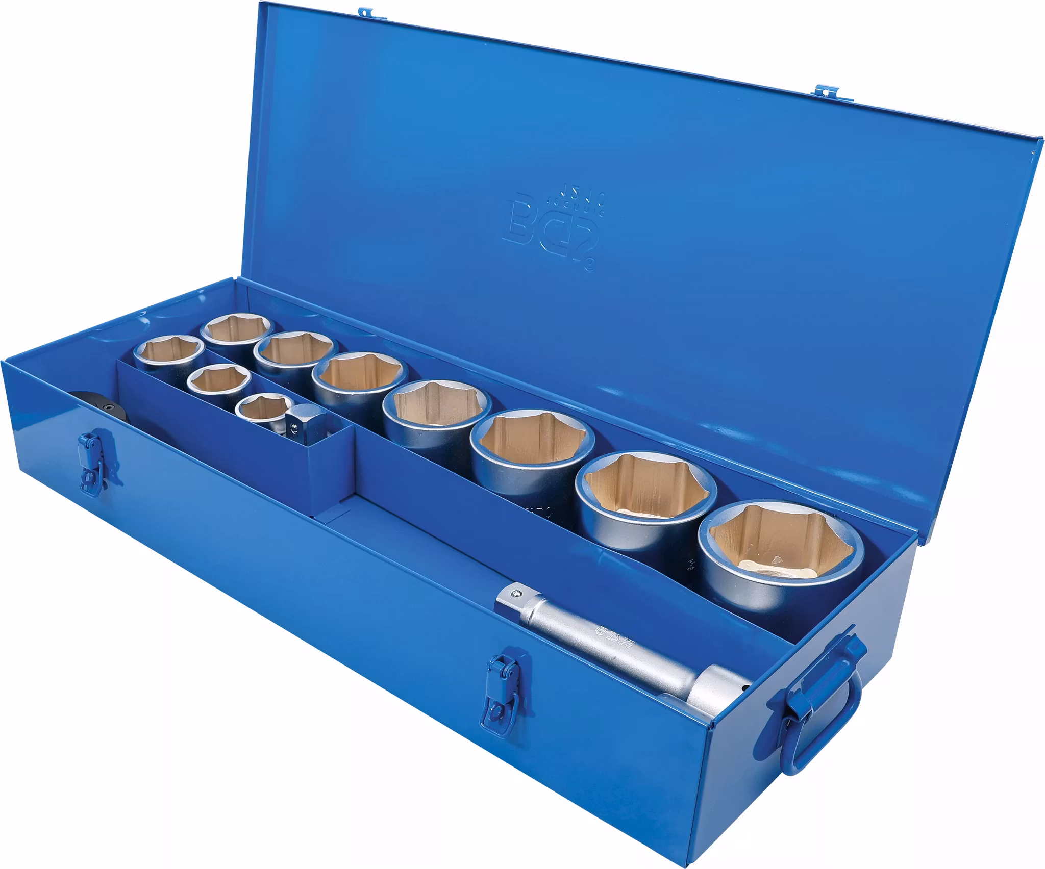 Hylsnyckel-sats | 25 mm (1") | 15 delar