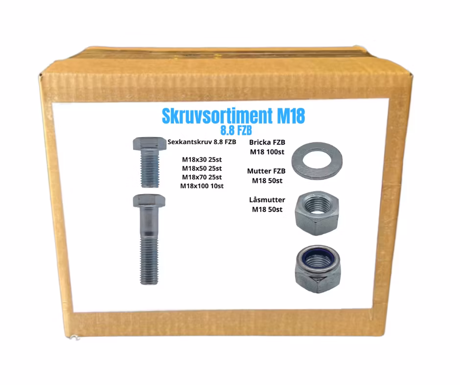 Bultsortiment M18 FZB 19KG!