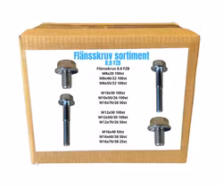 Flänsskruv sortiment M8-M16 FZB 40KG!