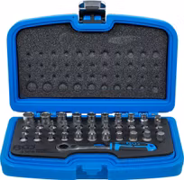 Genomstickbar hylsnyckelsats | 44 delar