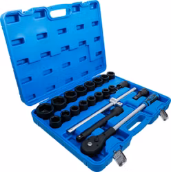 Kraft Hylsnyckelsats | 20 mm (3/4") | 21 delar