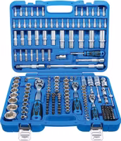 Hylsnyckelsats Sexkant | 1/4") / 3/8") / 1/2" | 192 delar