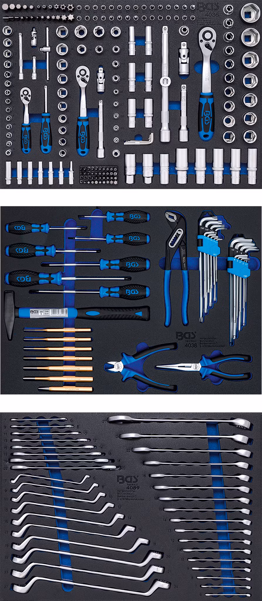 Verkstadsvagn 263 Verktyg