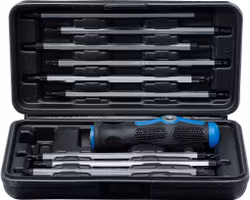 Skruvmejselsats med växelklingor | 11 delar