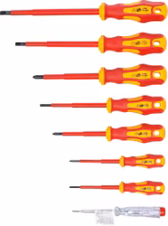 VDE-Skruvmejsel-sats | 8 delar