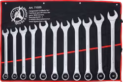 Blocknyckelsats XXL 34 - 50 mm 11 delar