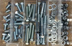 Sortiment Sexkantkruv 8.8 FZB M12 100 Delar