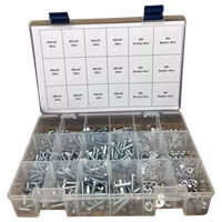 Sortiment Insexskruv 8.8 FZB M4-M6 400 Delar