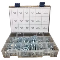 Sortiment Tum UNC 8.8 FZB 1/4-3/8 240 Delar