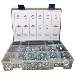 Sortiment Mutter 8 FZB M4-M12 540 Delar