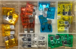 Sortimentsats Flatstiftssäkringar MIDI 24 delar