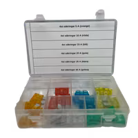 Sortimentsats Flatstiftssäkringar MIDI 24 delar