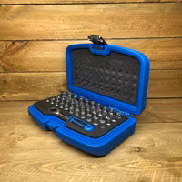 Genomstickbar hylsnyckelsats | 44 delar