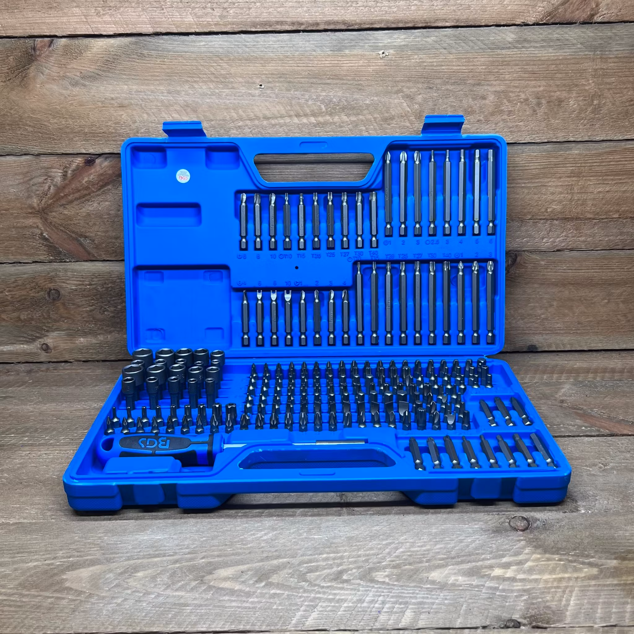 Universal bitssats | sexkant 6,3 mm (1/4") | 208 delar