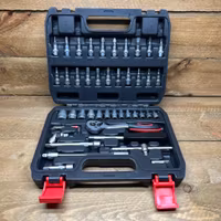 Hylsnyckelsats 6,3 mm (1/4") 46 delar