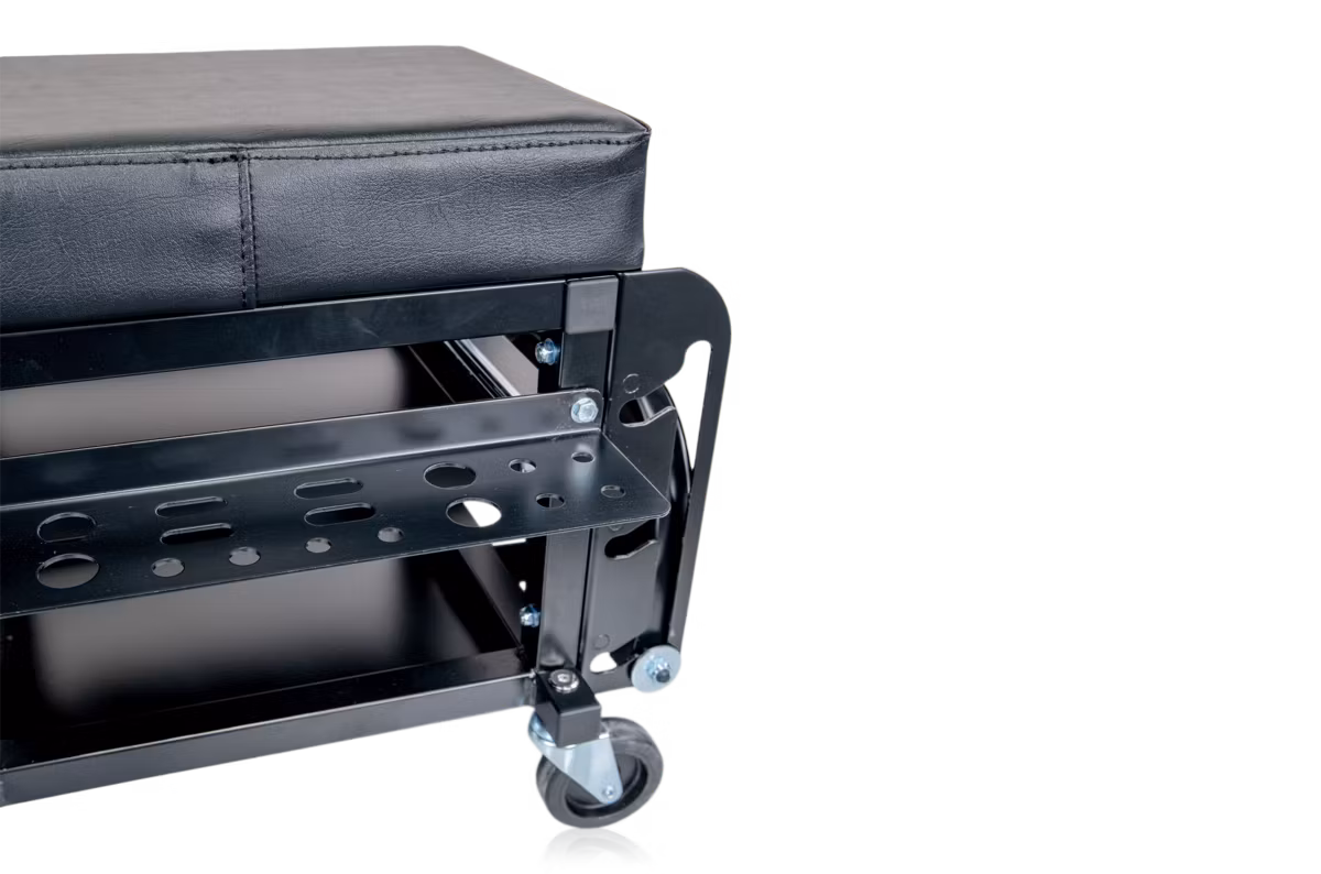 Verkstadspall med förvaring