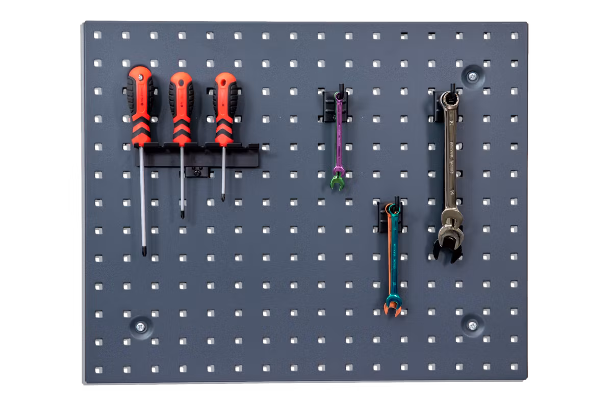 Verktygstavla 608x494 mm Grå