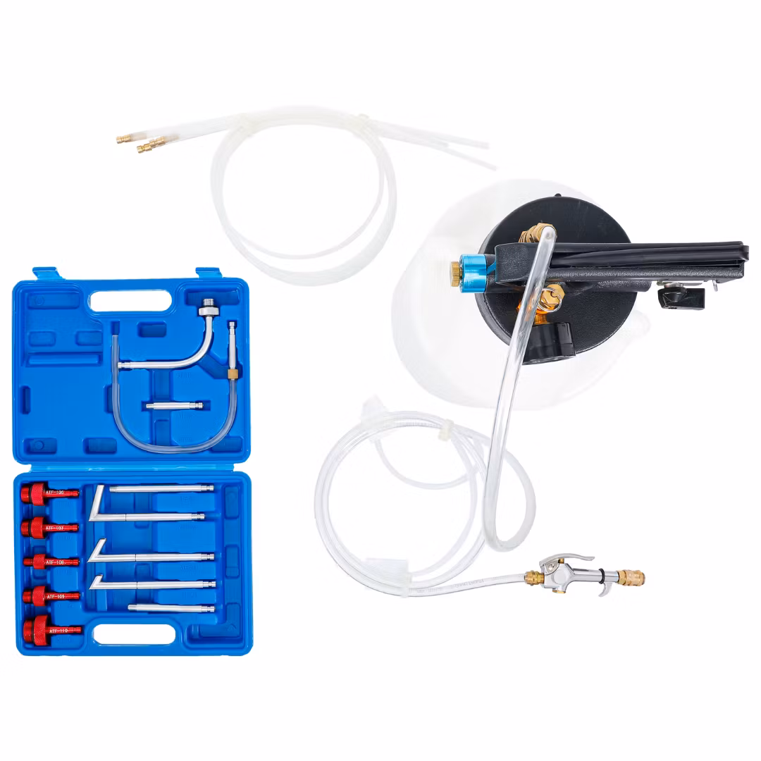 Tryckluft oljesugare och påfyllare