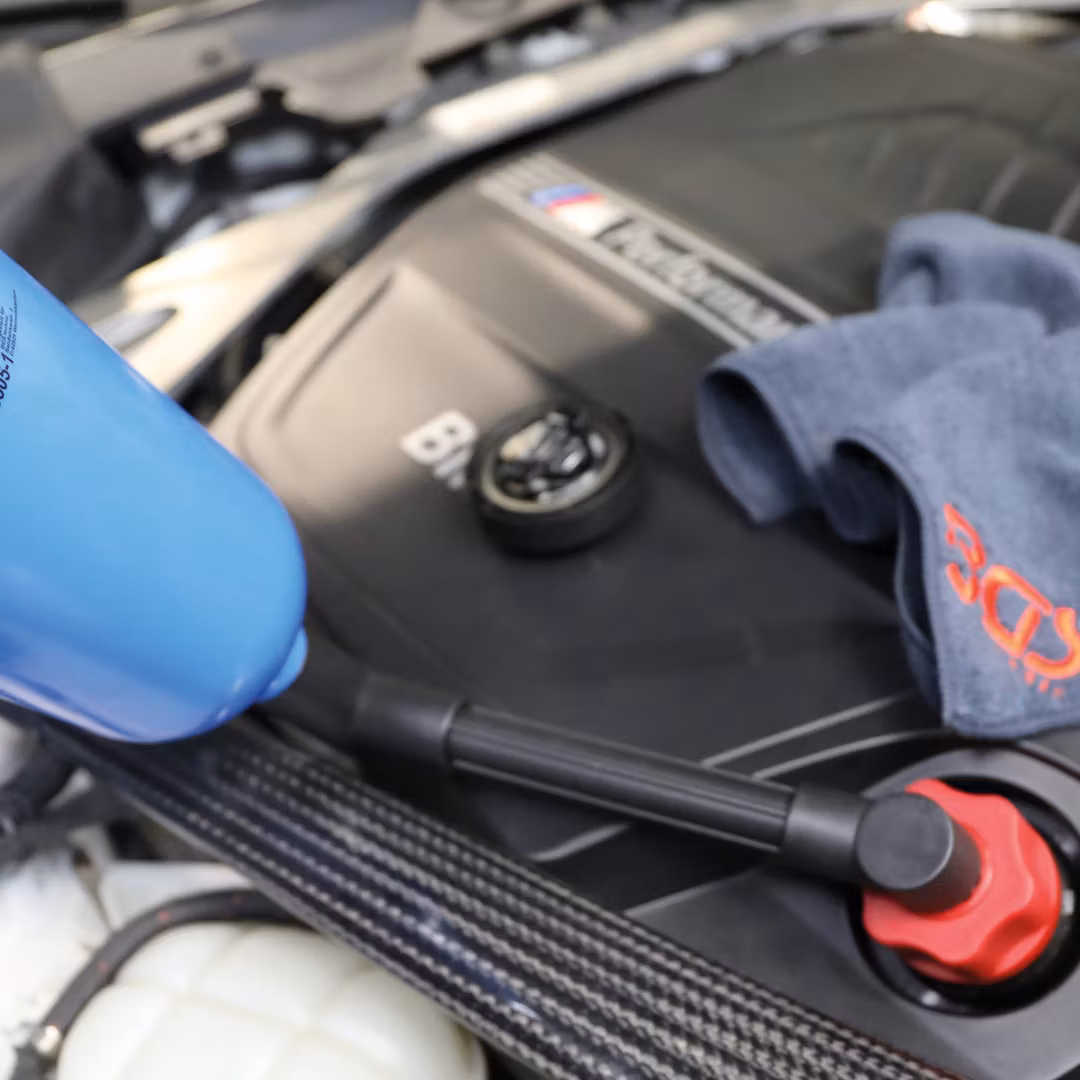 Oljepåfyllningstratt Sats