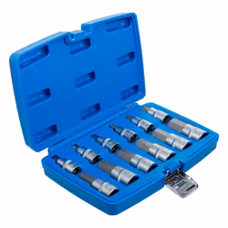 Bit-Insats-sats (1/2") Inre sexkant 5-22 mm 12 delar