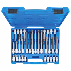 Bit-Insats-sats (1/2") Torx Plus TP20-TP70 32 delar