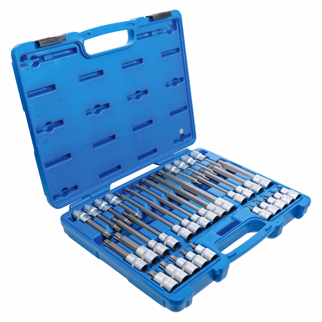 Bit-Insats-sats (1/2") Torx Plus TP20-TP70 32 delar