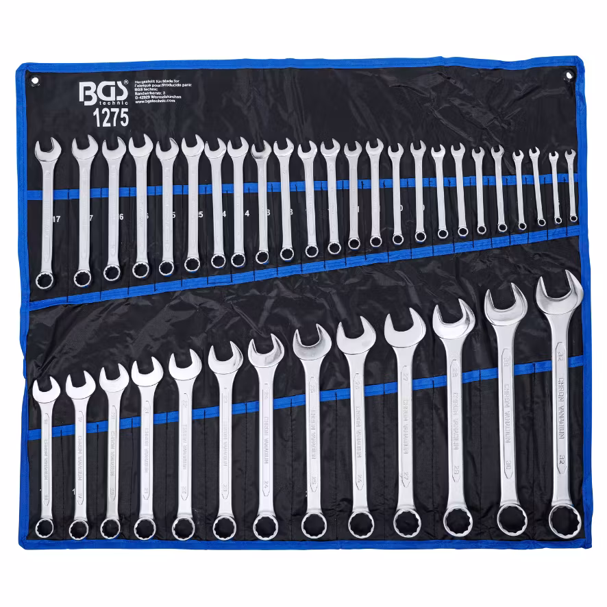 Blocknyckelsats 6 - 32 mm 37 delar