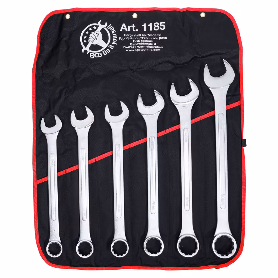 Blocknyckelsats XXL 34 - 50 mm 6 delar