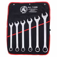 Blocknyckelsats XXL Tumsstorlekar 1.5/16" - 2" 6 delar