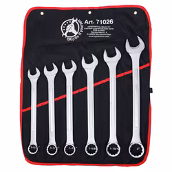 Blocknyckelsats XXL Tumsstorlekar 1.5/16" - 2" 6 delar