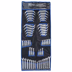 Blocknyckelsats Tum / Metriska 50 delar