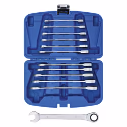 Spärrnycklar 8 - 19 mm 12 delar