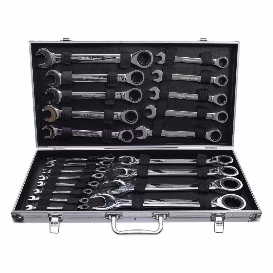 Spärrnycklar 6 - 32 mm 22 delar