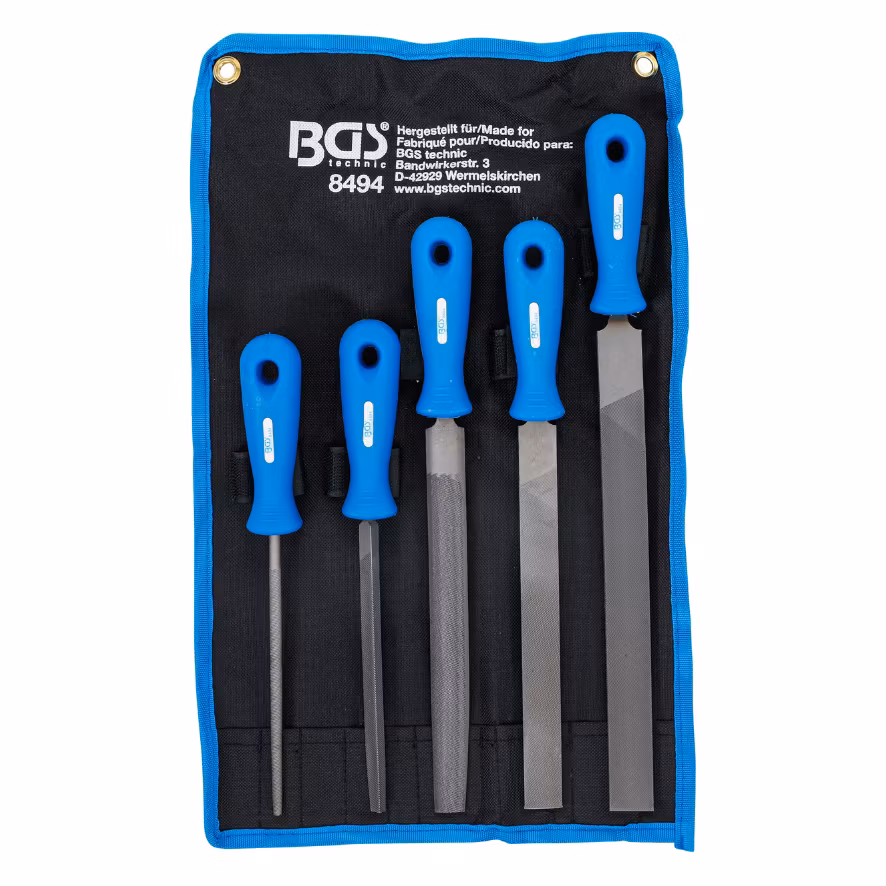 Verkstadsfilsats 5 delar