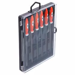 Nålfilsats 140 mm 6 delar