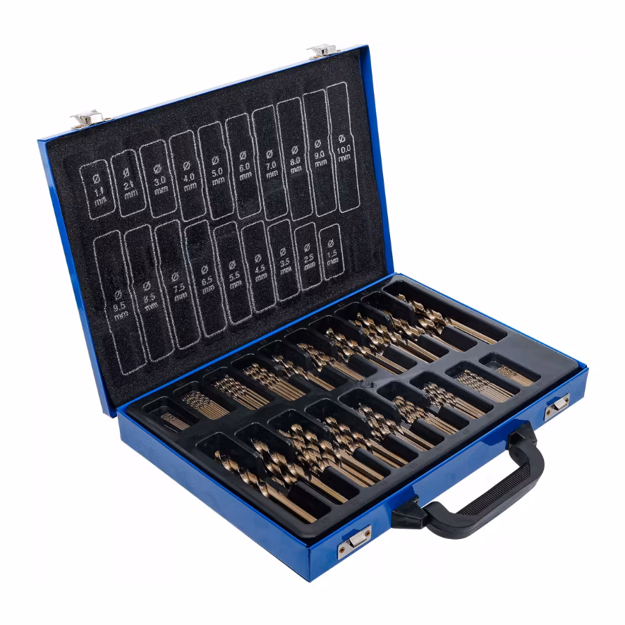 Spiralborrsats 5 % Kobolt 1 - 10 mm 170 delar