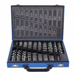 Spiralborrsats HSS 1 - 10 mm 170 delar