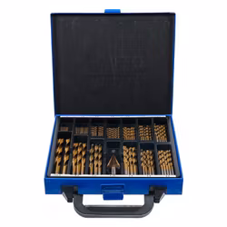 Spiral Stegborrsats HSS 1 - 10 mm 119 delar