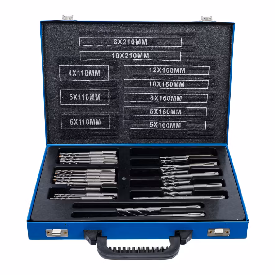 Slagborrsats 4 - 12 mm 56 delar