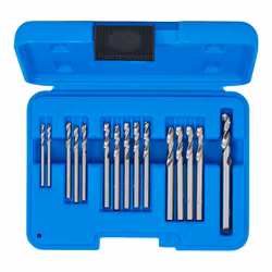 Blindnitborrsats HSS 2,4 - 6,4 mm 15 delar