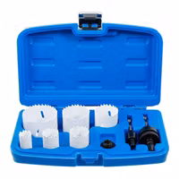 Hålsågsats Ø 22 - 65 mm Djup 40 mm 8 delar