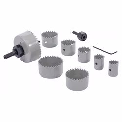 Hålsågsats Ø 19 - 64 mm Djup 24 mm 11 delar