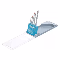 Stenborrsats 4 - 8 mm 5 delar