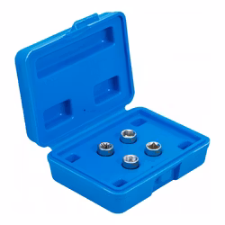 Bromsok specialinsatser Yttre sexkant 12 mm 4 delar