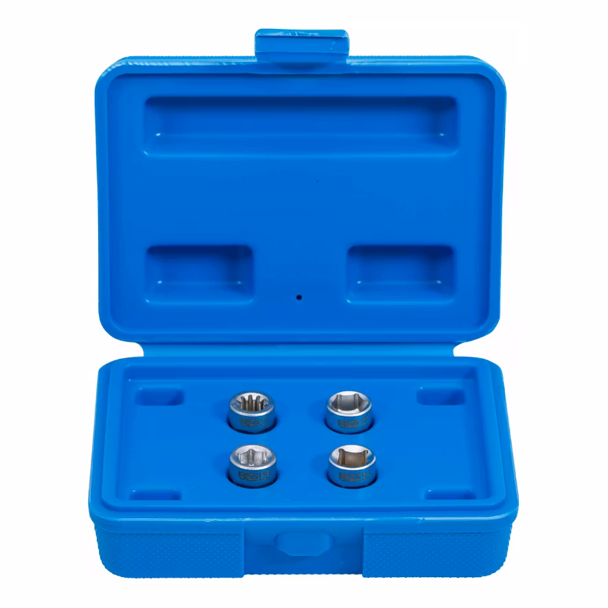 Bromsok specialinsatser Yttre sexkant 12 mm 4 delar