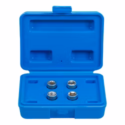 Bromsok specialinsatser Yttre sexkant 12 mm 4 delar